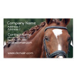 Braided Horse Mane Business Card