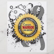 Brain Cancer Warrior 23 Full Colour Flyer