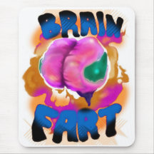 Brain Fart Mouse Mat