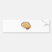 Brain series bumper sticker