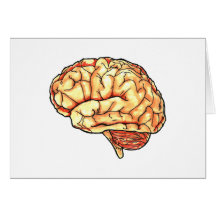 Brain series greeting card