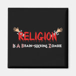Brain-Sucking Zombie Refrigerator Magnets