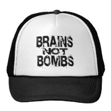 Brains Not Bombs Hat