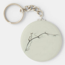 Bramble Tendrils in the Fog - Minimalism Keychains