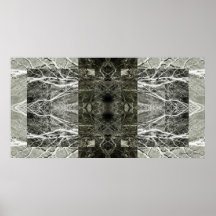 Branched Mosaic Poster