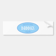 Brand New Daddies Club (Blue) Bumper Stickers