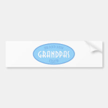 Brand New Grandpas Club (Blue) Bumper Stickers