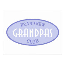 Brand New Grandpas Club (Purple) Post Cards