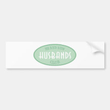 Brand New Husbands Club (Green) Bumper Sticker