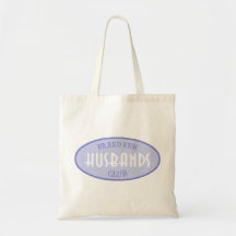 Brand New Husbands Club (Purple) Tote Bags