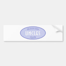 Brand New Uncles Club (Purple) Bumper Sticker