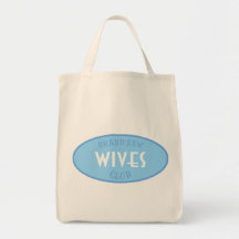 Brand New Wives Club (Blue) Tote Bags