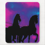 Brandenburg Gate, Berlin, Germany - Horse Close Up Mousepads