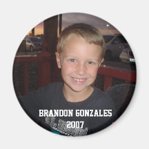 Brandon 2007 Fridge Magnet