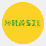 Brasil Optical Logo - Brazilian forest green Sticker