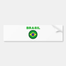 Brasil World Cup t-shirt Bumper Stickers