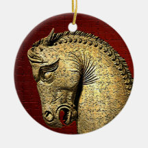 Brave Steed Christmas Ornament