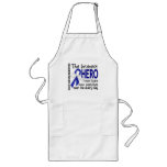 Bravest Hero I Ever Knew Colon Cancer Aprons