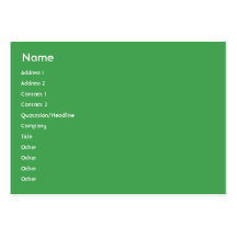Brazil - Chubby Business Card Template