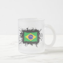 Brazil Flag Coffee Mug