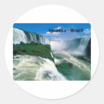 Brazil Iguassu Falls (St.K.) Sticker