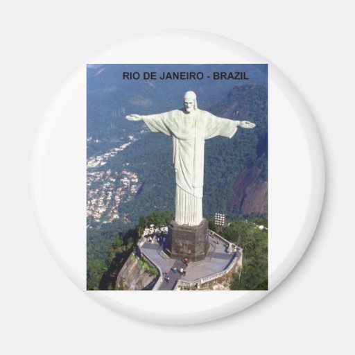 Brazil Rio De Janeiro christ (St.K.) Fridge Magnet