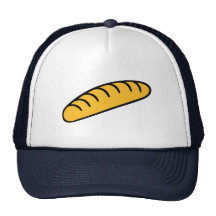 Bread baguette trucker hat