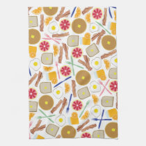 Breakfast Foods Kitchen Towel kitchen towels