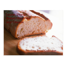 Breaking Bread Baked Mac and Cheese Recipe Post Cards