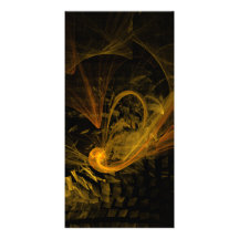 Breaking Point Abstract Art Photo Card