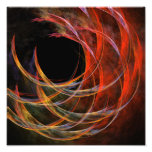 Breaking the Circle Abstract Art Photo Print