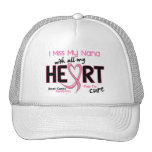 Breast Cancer I Miss My Nana Trucker Hat