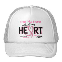 Breast Cancer I Miss My Nana Trucker Hat