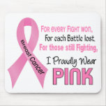 Breast Cancer I Proudly Wear Pink 1 Mousemats