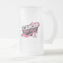 Breast Cancer Survivor Banner Mugs