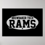 Brewbaker Tech; Rams Poster