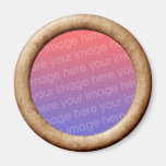 Brick (3d effect frame border) Template Fridge Magnets