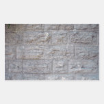 Brick wall rectangle sticker