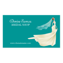 Bridal Shop Business Card Template