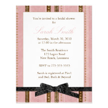 Bridal Shower Custom Invitation