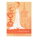 Bridal Shower Invitation  |  Orange