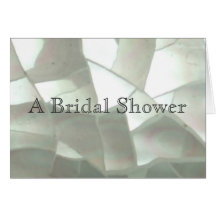 Bridal Shower invitation - personalise Greeting Card