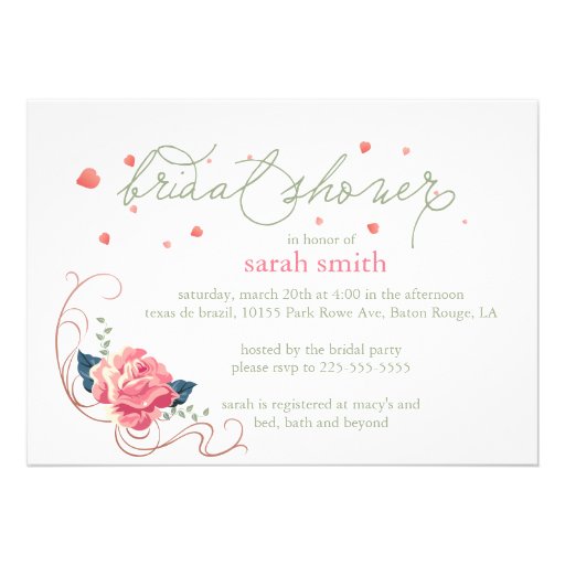Bridal Shower Invitations