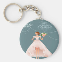 Bridal Shower Key Chain