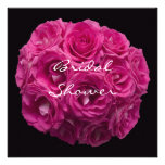 Bridal Shower Party Invitation Template -- Roses