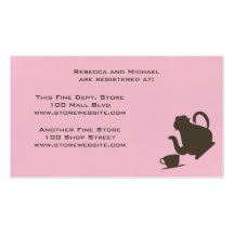 Bridal Shower Registry Card Business Card Templates