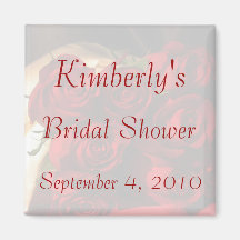 Bridal Shower Reminder/Keepsake Magnets