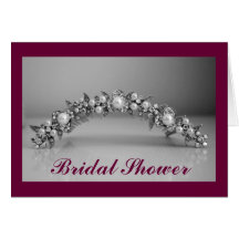 Bridal Shower Tiara Card