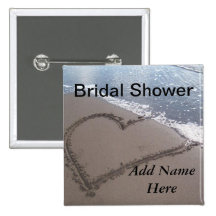 Bridal Shower Wedding Button