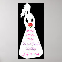 Bridal Silhouette II Mother Of The Bride Poster